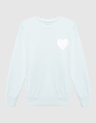 Bedrucktes Sweatshirt Ice Heart