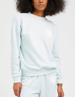 Bedrucktes Sweatshirt Ice Heart