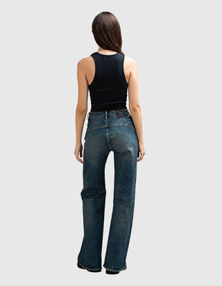 Geripptes Tanktop La Slash