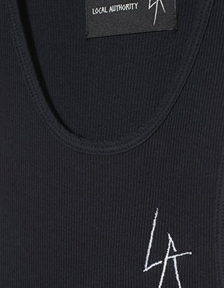 Geripptes Tanktop La Slash
