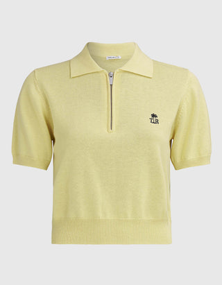 Kaschmir-Seide-Mix Pullover Amara Polo Tee