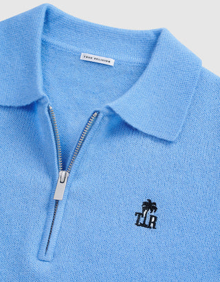 Kaschmir-Seide-Mix Pullover Amara Polo Tee