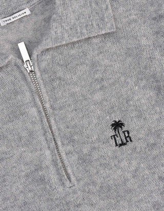 Kaschmir-Seide-Mix Pullover Amara Polo Tee