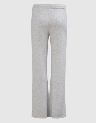 Merinowoll-Kaschmir-Strickhose Wide Leg MC