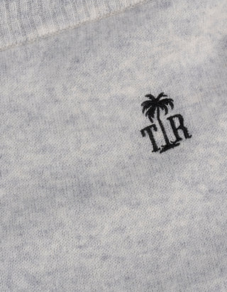 Merinowoll-Kaschmir-Strickhose Wide Leg MC