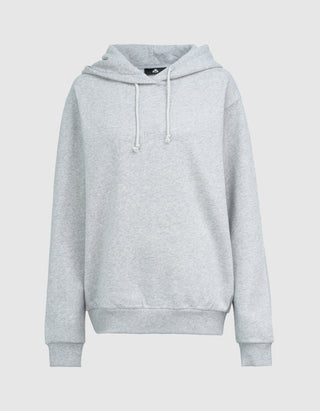 Bestickter Oversize Hoodie Tawny
