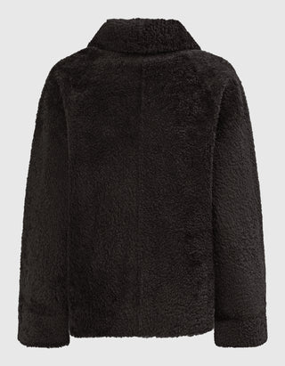 Wende-Shearling Jacke Teila Merinillow Alba Nappa