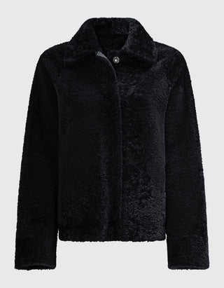 Shearling-Wende-Jacke Teila Merinillo Alba Nappa