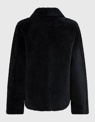 Shearling-Wende-Jacke Teila Merinillo Alba Nappa