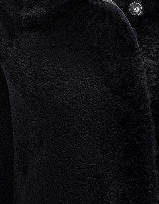 Shearling-Wende-Jacke Teila Merinillo Alba Nappa