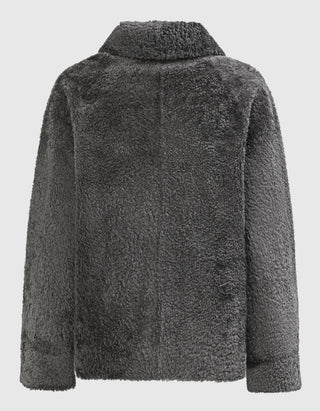 Schafleder-Shearling-Wendejacke Teila Merinillo Alba Nappa