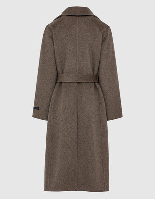 Woll-Kaschmir Mantel Tosca mit abnehmbarem Schal
