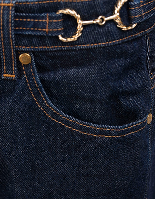 Straight Leg Jeans The Agatha Pintuck