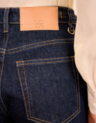 Straight Leg Jeans The Agatha Pintuck