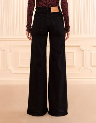 Wide-Leg Jeans The Stretch mit Metall-Details