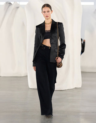 Wide-Leg Jeans The Stretch mit Metall-Details