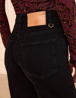 Wide-Leg Jeans The Stretch mit Metall-Details