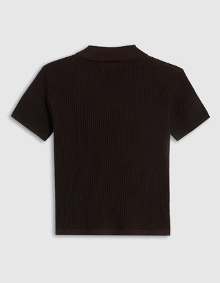 Kaschmir-Polo-Shirt Shrunken