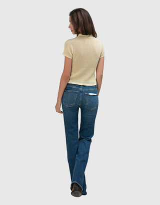 Mid-Rise Flare-Leg Jeans The Icon Long