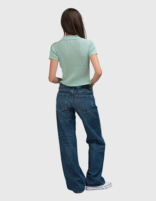 Kaschmir-Polo Shirt Shrunken