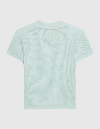 Kaschmir-Polo Shirt Shrunken