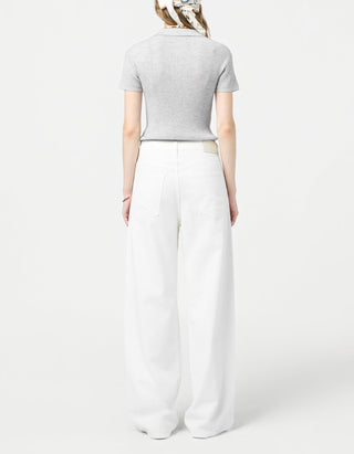 Kaschmir Polo-Shirt Shrunken