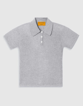Kaschmir Polo-Shirt Shrunken