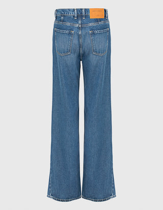 Wide-Leg Straight-Jeans Traveler