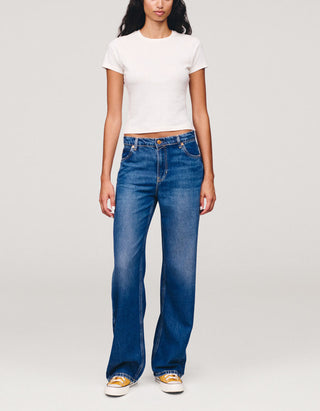 Wide-Leg Straight-Jeans Traveler