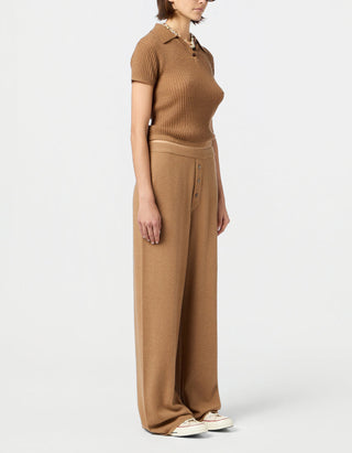 Wide-Leg Kaschmir-Hose Everywear