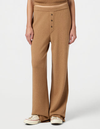 Wide-Leg Kaschmir-Hose Everywear