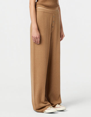 Wide-Leg Kaschmir-Hose Everywear