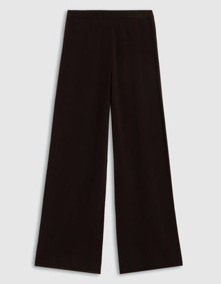 Wide-Leg Kaschmir-Hose Everywear