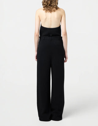 Wide-Leg Kaschmir-Mix Hose