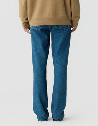 Straight-Leg Jeans Weekender mit offenem Saum