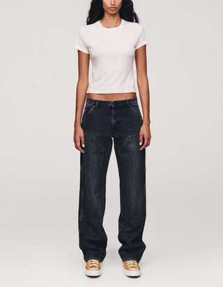 Straight-Leg Jeans Workday im Cargo-Design