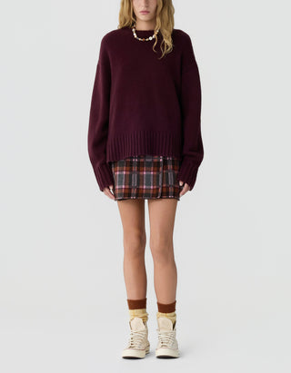 Oversize Kaschmir-Pullover Cozy Crew