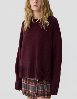 Oversize Kaschmir-Pullover Cozy Crew
