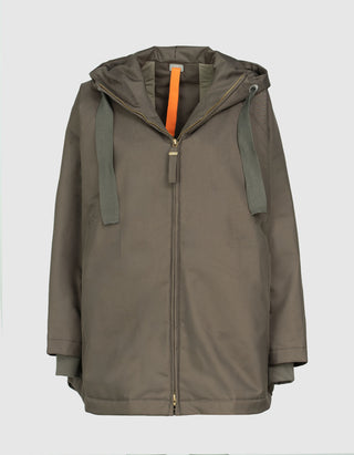 Jacke Pure mit Kapuze