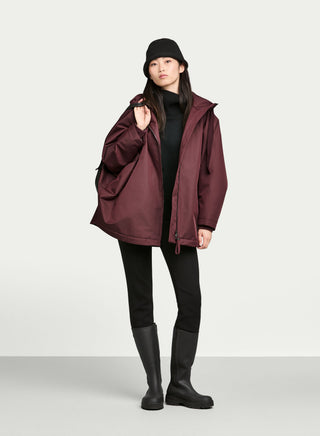 Jacke Pure mit Kapuze