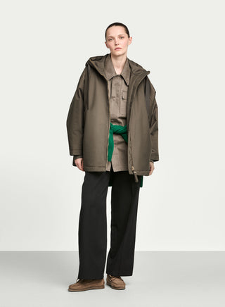 Jacke Pure mit Kapuze