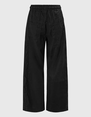 High-Waist Leinen-Mix Hose Cancun