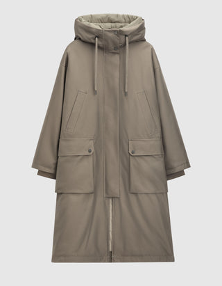 Parka Luna mit Kapuze