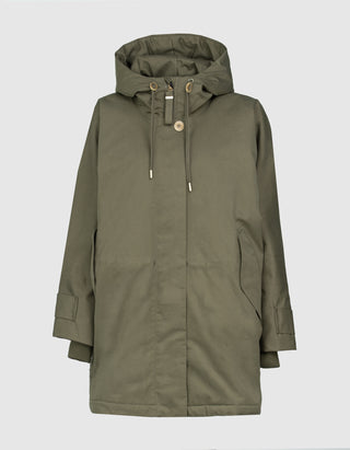 Wattierte Jacke Feli mit Kapuze