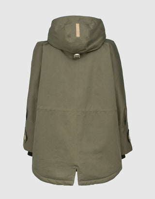 Wattierte Jacke Feli mit Kapuze