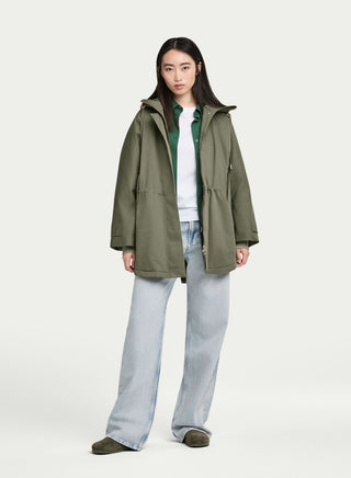 Wattierte Jacke Feli mit Kapuze