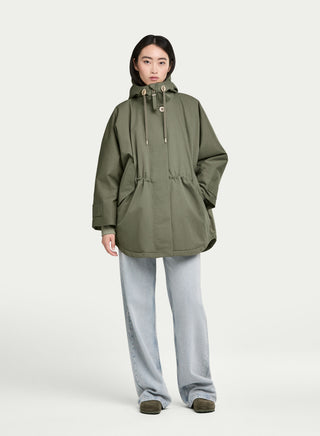 Wattierte Jacke Feli mit Kapuze