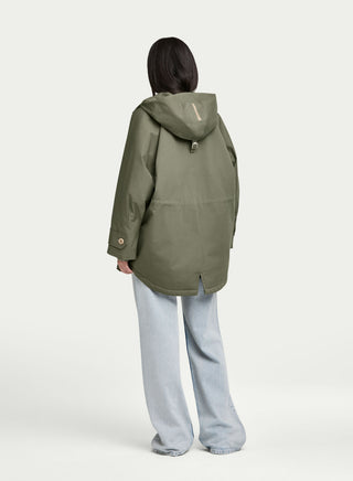 Wattierte Jacke Feli mit Kapuze