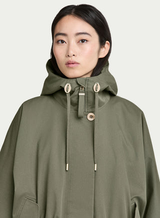 Wattierte Jacke Feli mit Kapuze