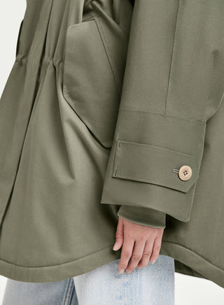 Wattierte Jacke Feli mit Kapuze